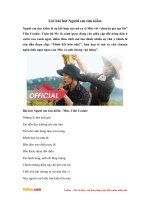 Loi bai hat nguoi em tim kiem