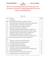 Tổ chức công tác kế toán thuế tại chi nhánh nhà máy xi măng núi voi   công ty cổ phần cơ điện luyện kim thái nguyên   tổng công ty thép việt nam  