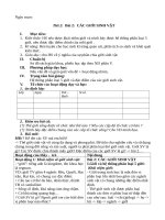 bài 2 các cấp tổ chức sống