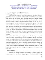 skkn một số giải pháp rèn luyện và phát triển kỹ năng vận động tinh cho trẻ 5 6 tuổi trong hoạt động giáo dục thẩm mỹ 