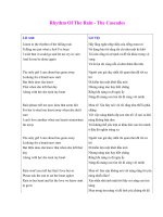 loi bai hat Rhythm Of The Rain