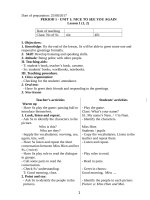 Giáo án Tiếng Anh lớp 4 cả năm