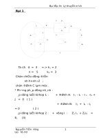 bài tập lớn lý thuyết mạch 