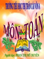 Chia số đo thời gian cho một số