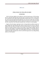 tính giá dựa vào vòng đời sản phẩm