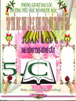 Giới thiệu hình trụ. Giới thiệu hình cầu