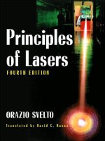 principles of lasers fourth edition orazio svelto springe