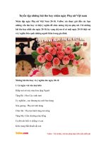 tuyen tap nhung bai tho hay nhan ngay phu nu viet nam 20 10