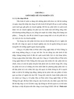 Phân tích báo cáo tài chính của Công ty Cổ phần Đầu tư Phát triển Công nghệ Điện tử Viễn Thông