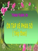 Ôn tập về phân số (tiếp theo)