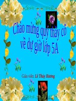 Nhân số đo thời gian với một số