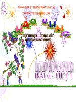 Bài 4. Lựa chọn đường đi an toàn