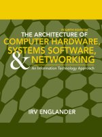 The architecture of computer hardware, systems software,  networking an information technology approach 4th ed   i englander (wiley, 2009) bbs