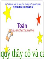 Ôn tập về tính diện tích, thể tích một số hình