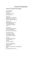 Loi bai hat nu hoang remix