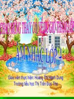 Tiết 14. Ôn tập 3 bài hát: Trên ngựa ta phi nhanh. Khăn quàng thắm mãi vai em. Cò lả. Nghe nhạc