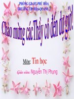 Chương VI. Bài 1. Bước đầu làm quen với Logo