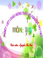 Chương VI. Bài 3. Sử dụng câu lệnh lặp