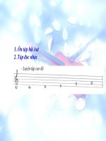 Tập đọc nhạc 5,6,7,8 lớp 4