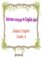 Unit 6. Our new things