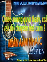 Tiết 32. Học bài hát tự chọn