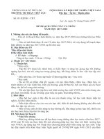 KE HOẠCH CÔNG tác CA NHAN 2017 2018