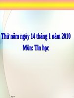 Chương V. Bài 2. Căn lề