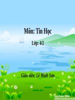 Chương VI. Bài 2. Thêm một số lệnh của Logo