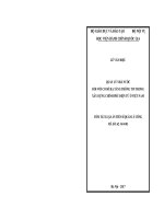 Quản lý nhà nước đối với cơ sở hạ tầng thông tin trong xây dựng Chính phủ điện tử ở Việt Nam (tt)