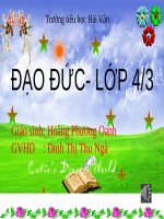 Bài 13. Tôn trọng luật giao thông