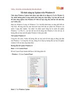 cach tat tinh nang update tren windows 8