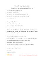 van khan cung nha tho ho