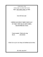 Thực hiện chính sách bảo vệ môi trường từ thực tiễn quận Hải Châu, thành phố Đà Nẵng  (tt)