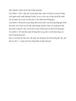 BÀI THUỐC dân GIAN TRỊ VIÊM XOANG