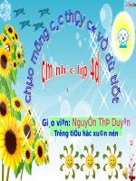 Tiết 24. OTBH: Chim sáo. Ôn tập TĐN: TĐN số 5, số 6