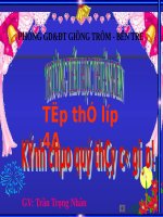 Chương V. Bài 3. Cỡ chữ và phông chữ