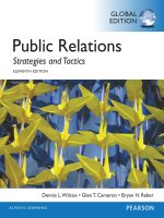 Public relations strategies and tactics 7th global edition wilcox