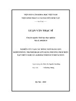 Nghiên cứu tạo các dòng ngô mang gen isopentenyl transferase (IPT) bằng phương pháp biến nạp nhờ vi khuẩn agrobacterium tumefaciens 