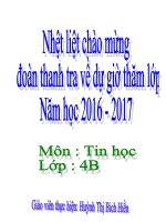Chương IV. Bài 1. Học toán với phần mềm Cùng học toán 4