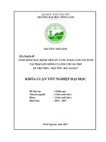 Tình hình mắc bệnh viêm tử cung ở đàn lợn nái nuôi taị trại lợn giống ông chu bá thơ xã việt tiến   việt yên   bắc giang 