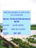 Bài 26. Tìm hiểu yếu tố biểu cảm trong văn nghị luận