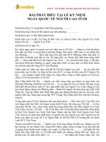 bai phat bieu tai le ky niem ngay quoc te nguoi cao tuoi