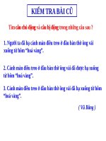 Bài 24. Chuyển đổi câu chủ động thành câu bị động (tiếp theo)