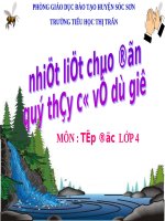 Tiết 4. HH: Bạn ơi lắng nghe. Kể chuyện âm nhạc