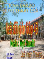 Bài 23. Tập nặn dáng người