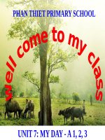Unit 7. My day