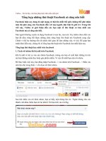 tong hop thu thuat facebook co ban nhat