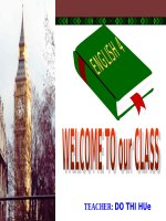 Unit 6. My school timetable