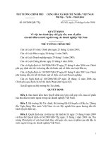 Quyết định số 88 2009 QĐ-TTG - Về việc ban hành quy chế góp vốn, mua cổ phần của nhà đầu tư nước ngoài trong các doanh nghiệp Việt Nam