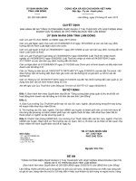 Quyết định 281 2013 QĐ-UBND - Đề án “Tăng cường biện pháp quản lý thu thuế đối với hoạt động kinh doanh vận  bằng xe ô tô trên địa bàn tỉnh Lâm Đồng